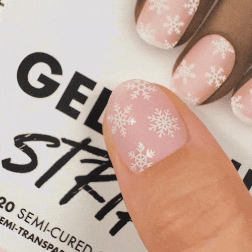 Gel Nail Strip ★ First Frost - MoYou London