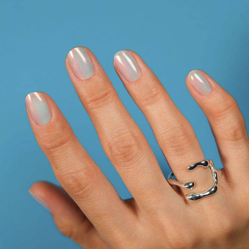 Gel Nail Strip ★ Pearl Gem - MoYou London