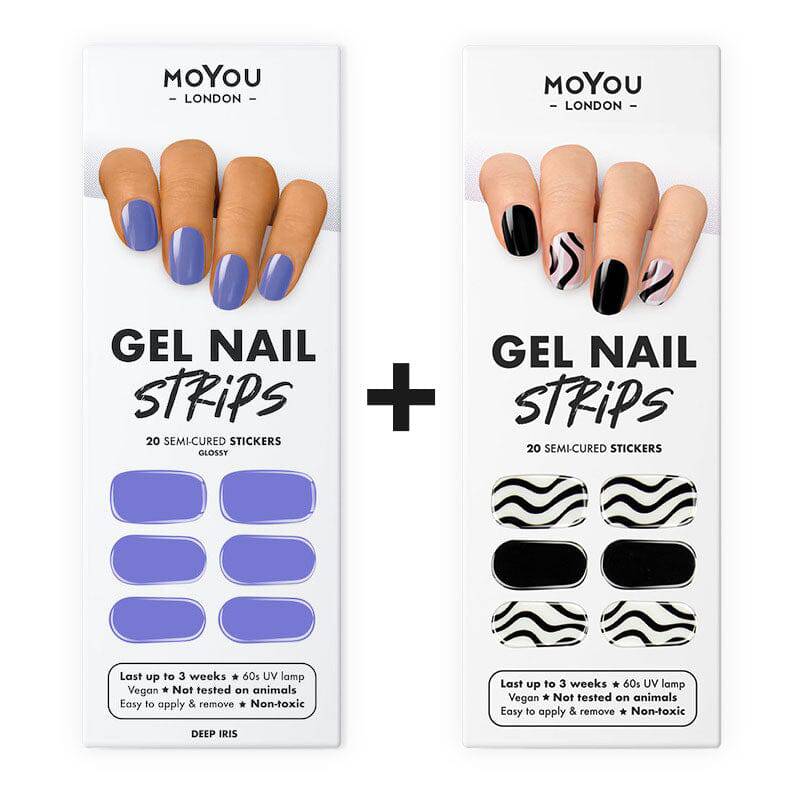 Gel Nail Strip Bundle ★ Duo Festival Plate Bundles MoYou London
