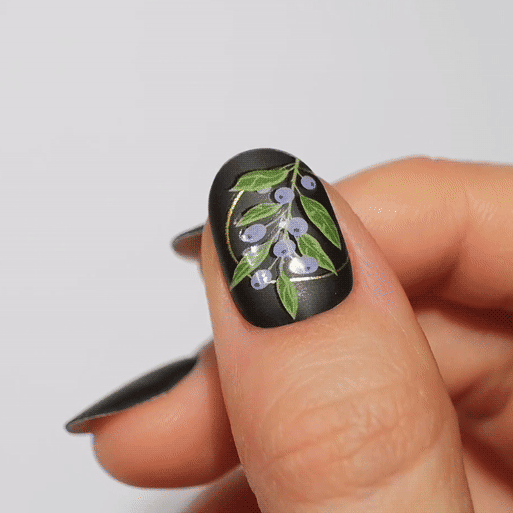 Gel Nail Strip ★ Berry Elegant - MoYou London