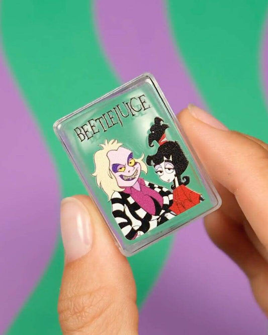 Beetlejuice Clear Stamper & Scraper ✦ Limited Edition - MoYou London