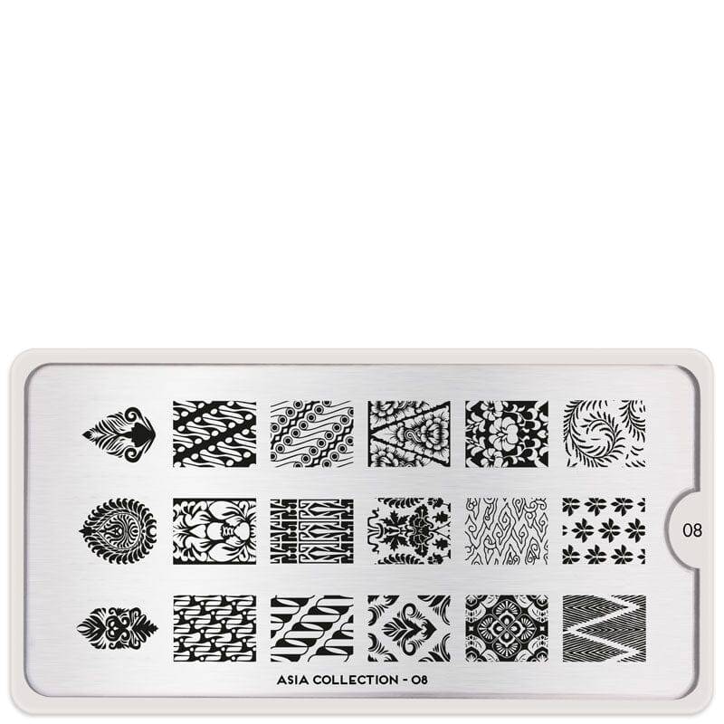 Asia 08 ⦠Nail Stamping Plates - MoYou London