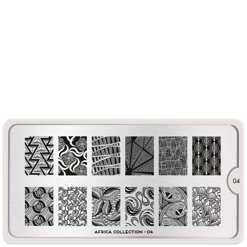 Africa 04 ✦ Nail Stamping Plate - MoYou London