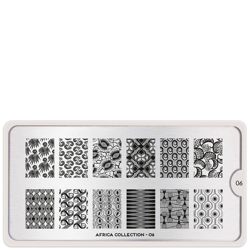 Africa 06 ✦ Nail Stamping Plate - MoYou London