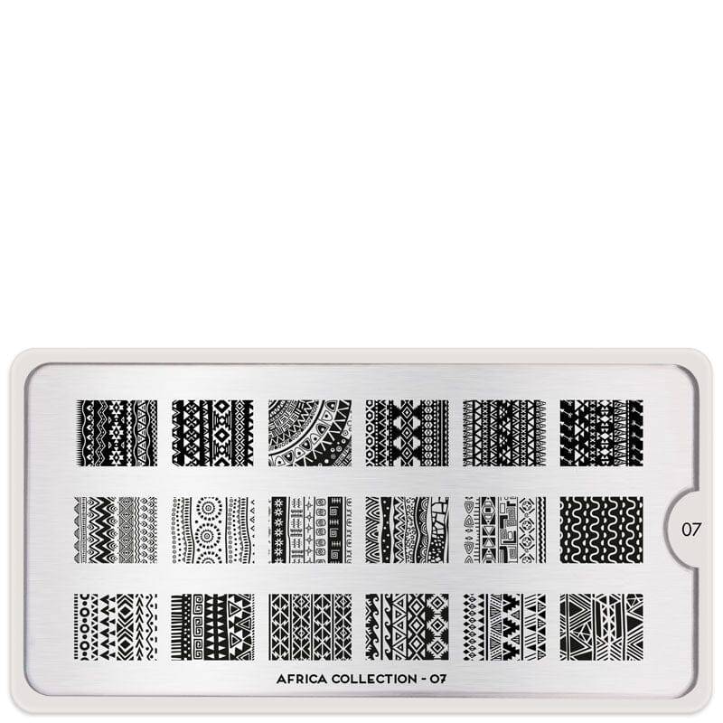 Africa 07 ✦ Nail Stamping Plate - MoYou London