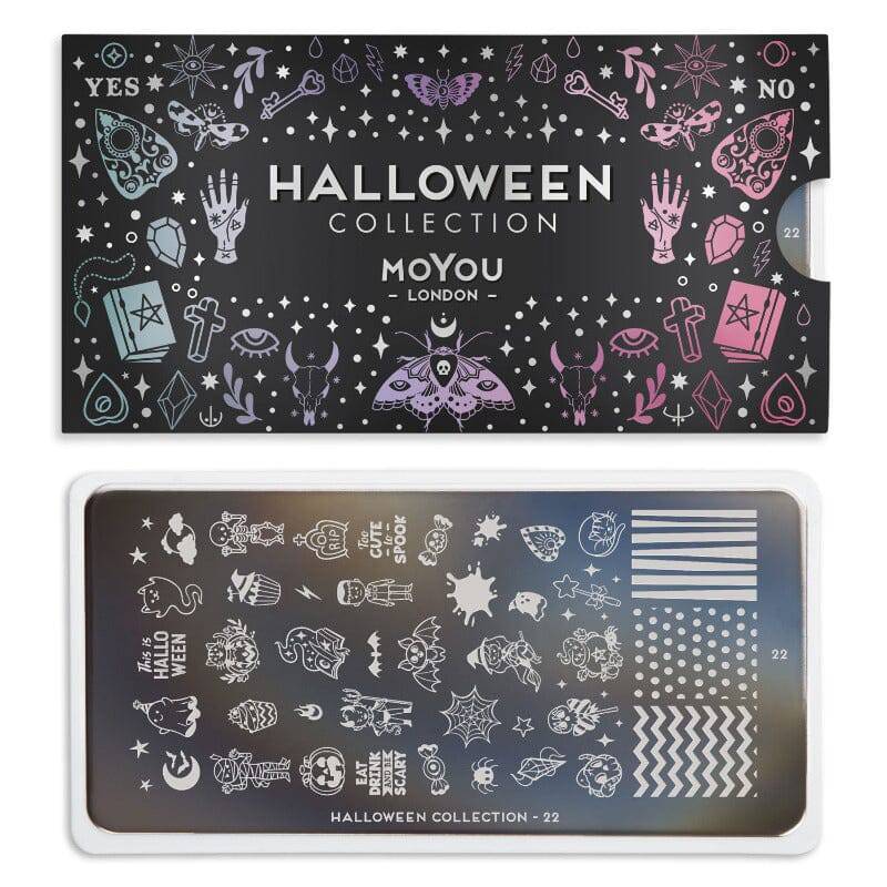 Halloween 22 ✦ Nail Stamping Plate - MoYou London