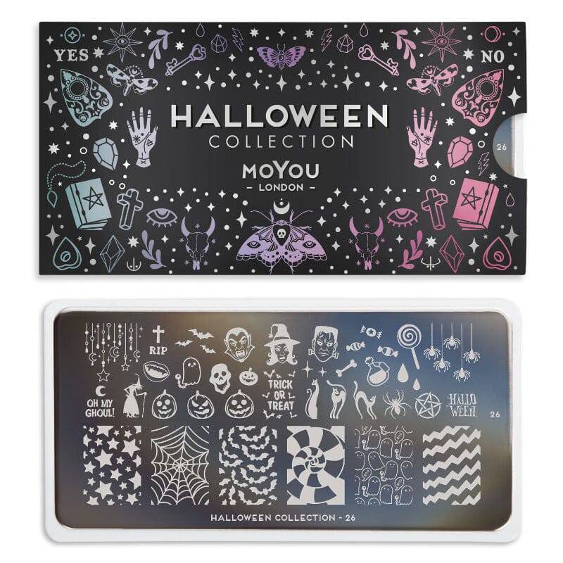 Halloween 26 ✦ Nail Stamping Plate - MoYou London