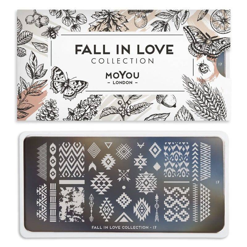 Fall in Love 17 ✦ Nail Stamping Plate - MoYou London