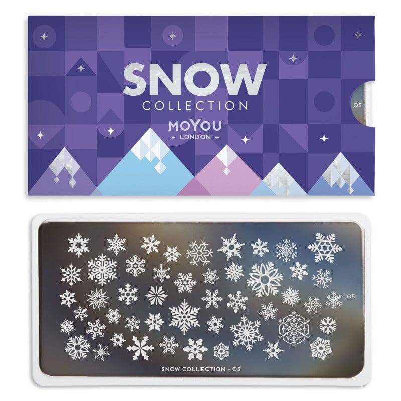 Snow 05 ✦ Nail Stamping Plate - MoYou London