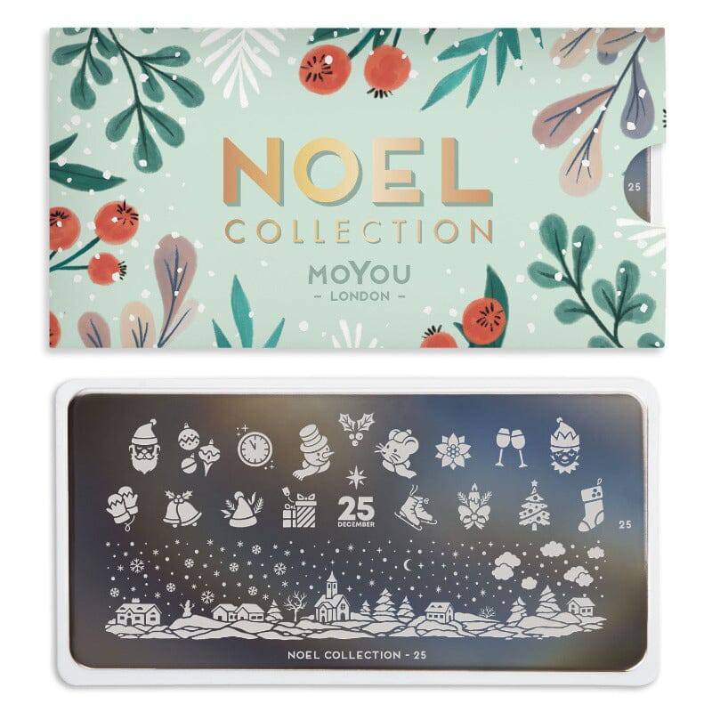 Noel 25 ✦ Nail Stamping Plate - MoYou London