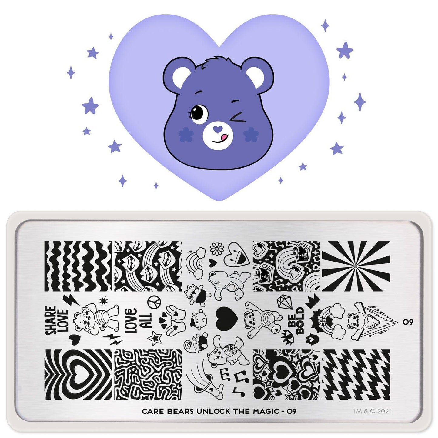 Care Bears Unlock the Magic Plate Bundle - MoYou London