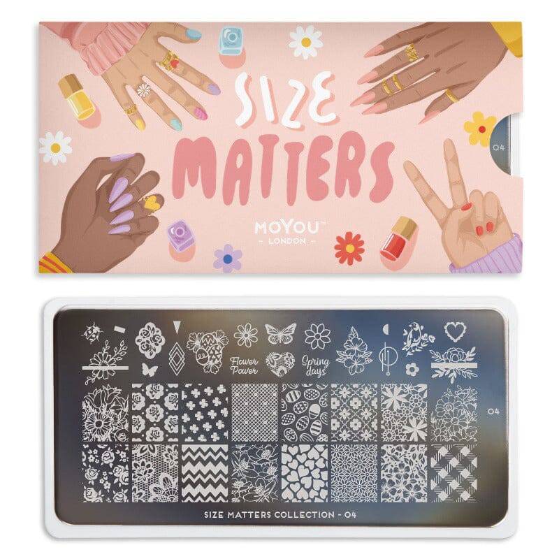 Size Matters 04 ✦ Nail Stamping Plate - MoYou London