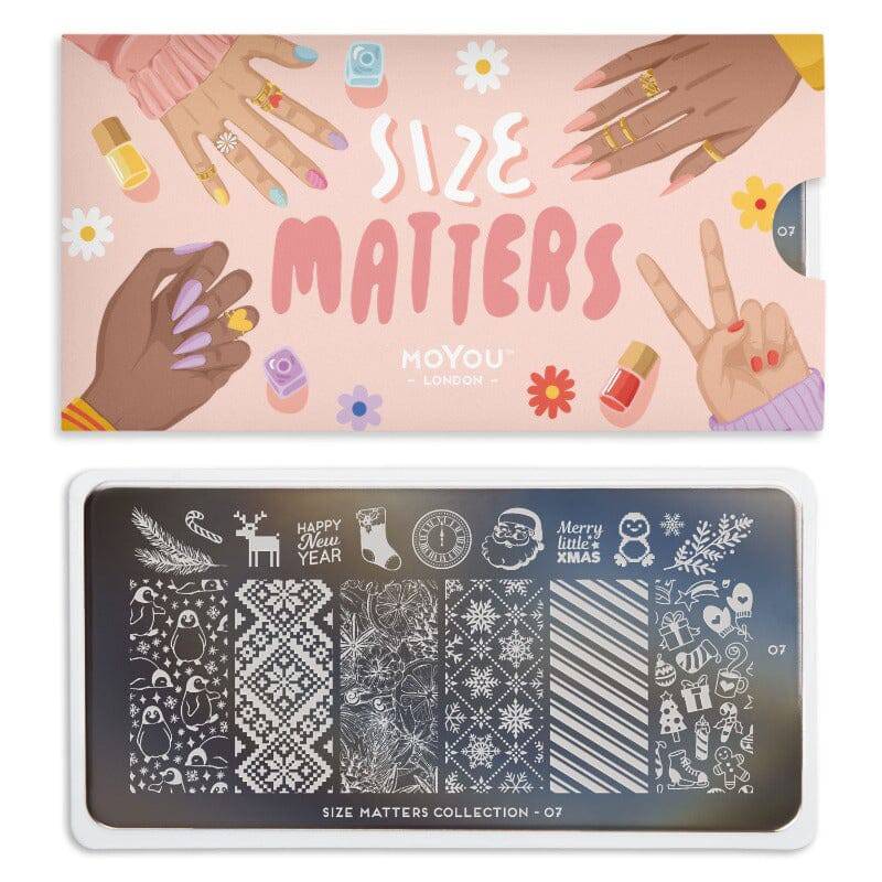 Size Matters 07 ✦ Nail Stamping Plate - MoYou London