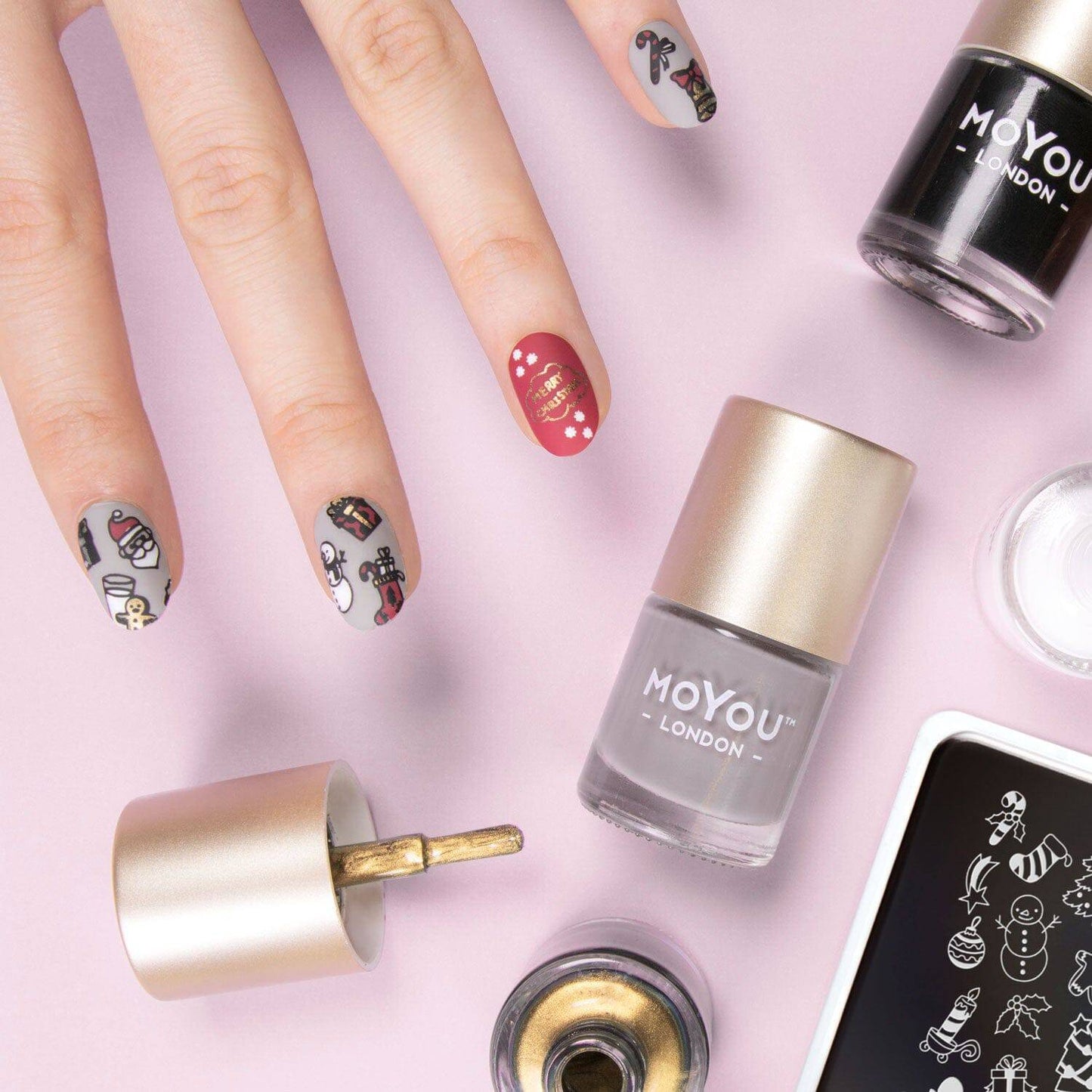 Noel 28 ✦ Nail Stamping Plate - MoYou London
