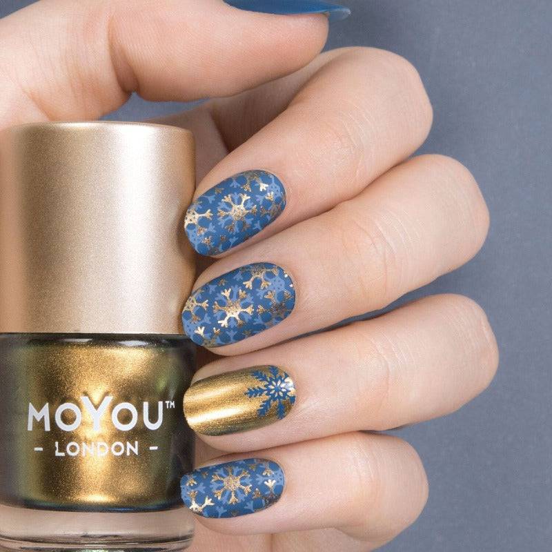 Snow 07 ✦ Nail Stamping Plate - MoYou London