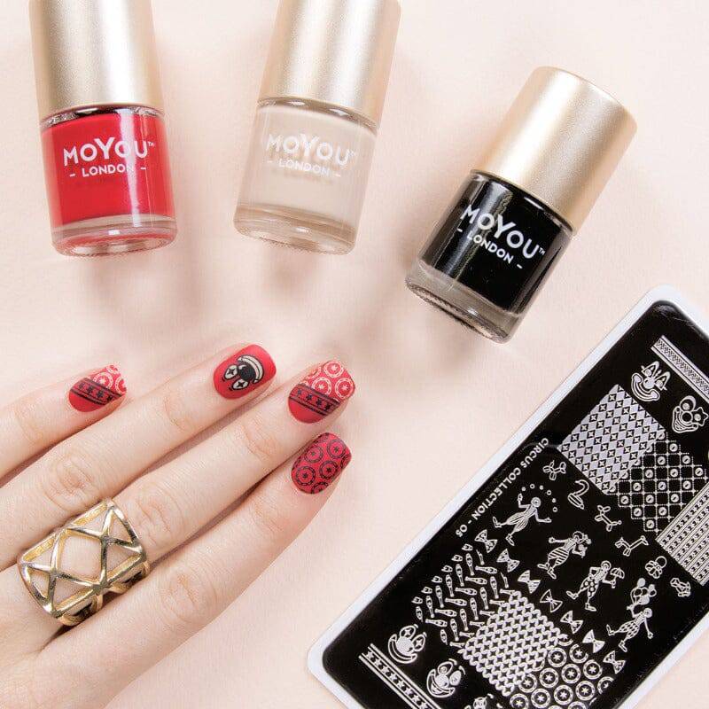 Circus 05 ✦ Nail Stamping Plate - MoYou London