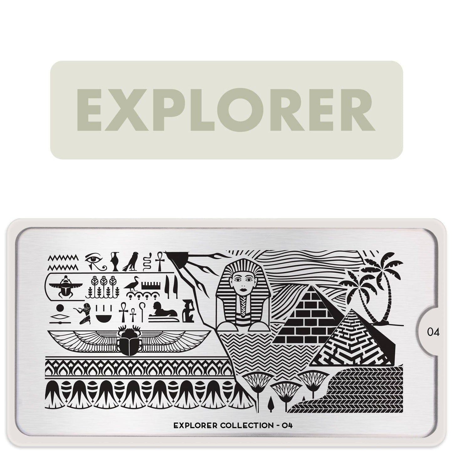 Explorer 04 ✦ Nail Stamping Plate - MoYou London