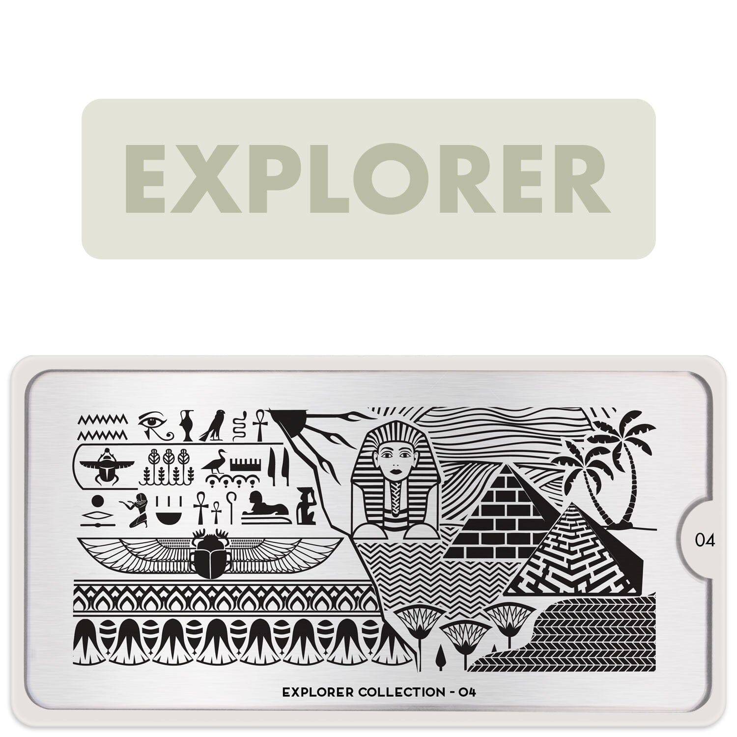 Explorer 04 ✦ Nail Stamping Plate - MoYou London