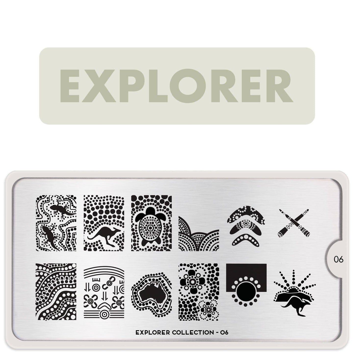 Explorer 06 ✦ Nail Stamping Plate - MoYou London