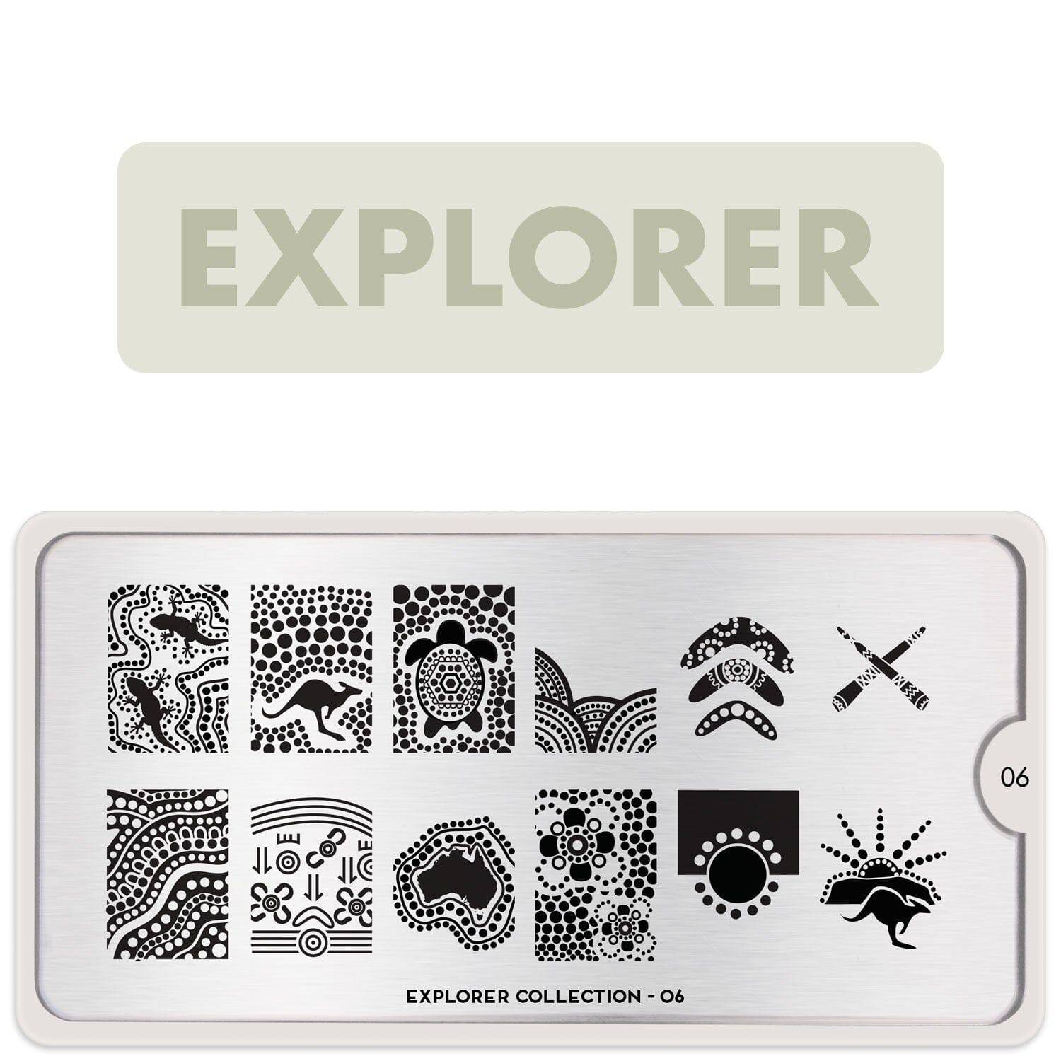 Explorer 06 ✦ Nail Stamping Plate - MoYou London