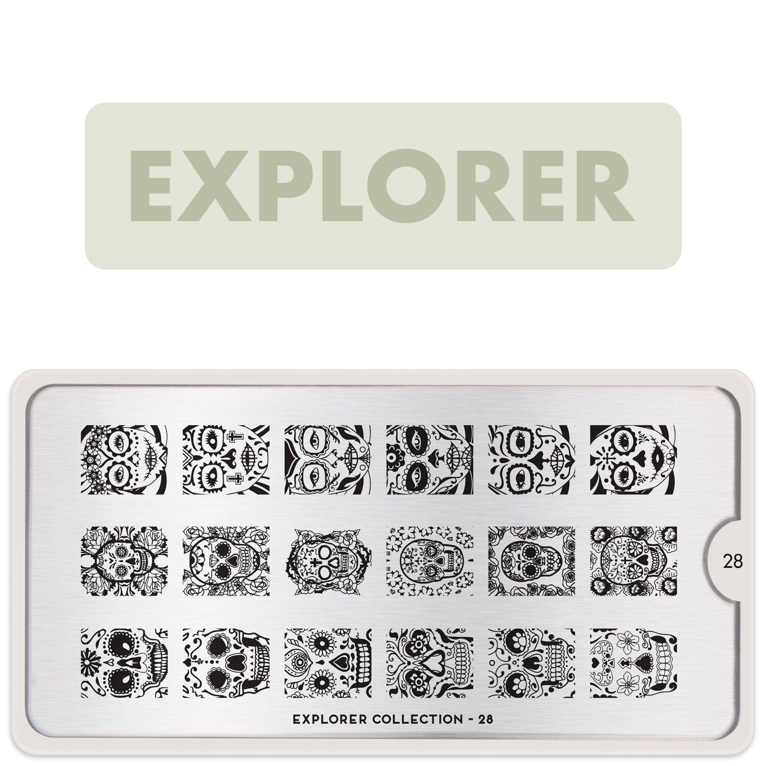 Explorer 27 ✦ Nail Stamping Plate - MoYou London