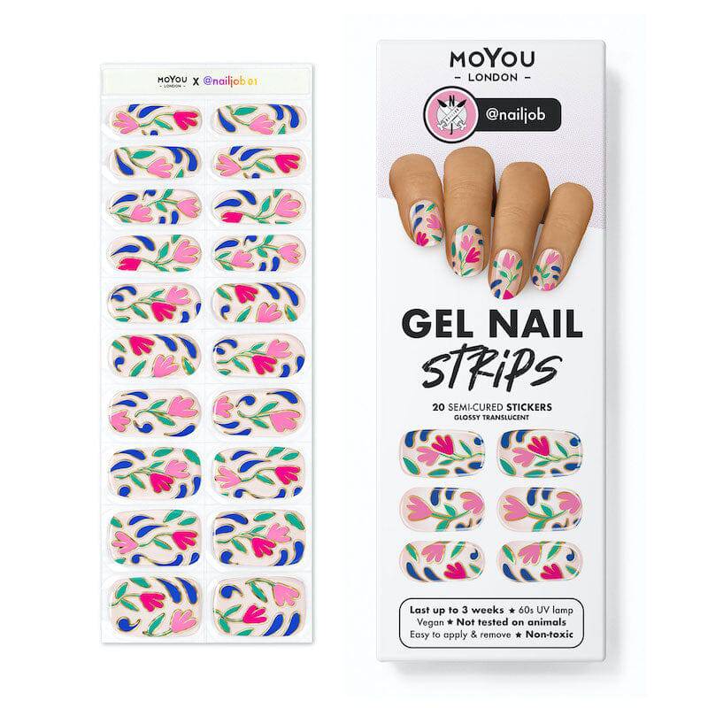 Gel Nail Strip ★ @nailjob 01 - MoYou London
