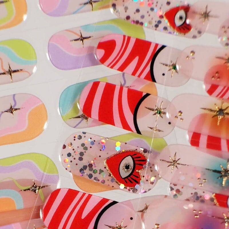 Gel Nail Strip ★ @jellybayn_nails 01 - MoYou London