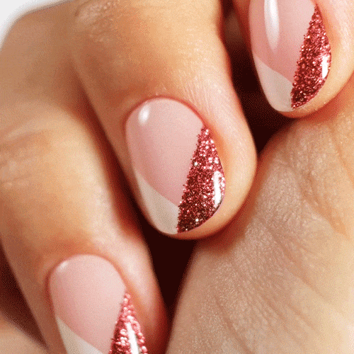 Gel Nail Strip ★ Strawberry Cheesecake - MoYou London