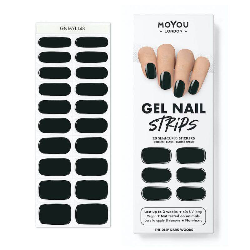 Gel Nail Strip ★ The Deep Dark Woods - MoYou London