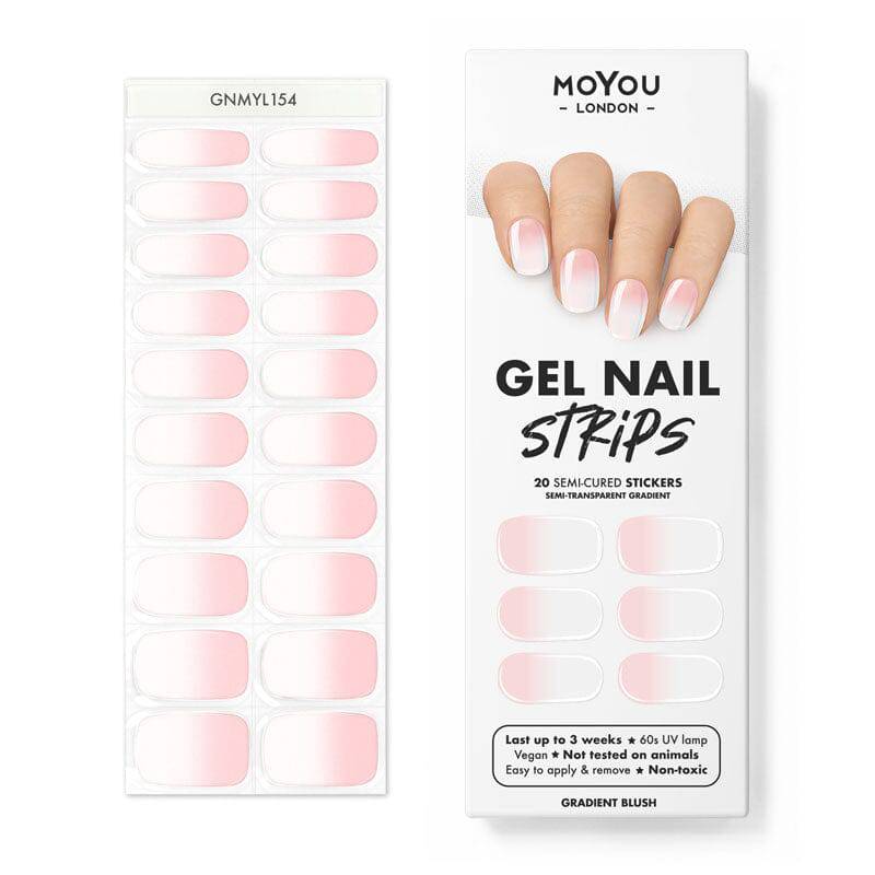 Gel Nail Strip ★ Gradient Blush - MoYou London