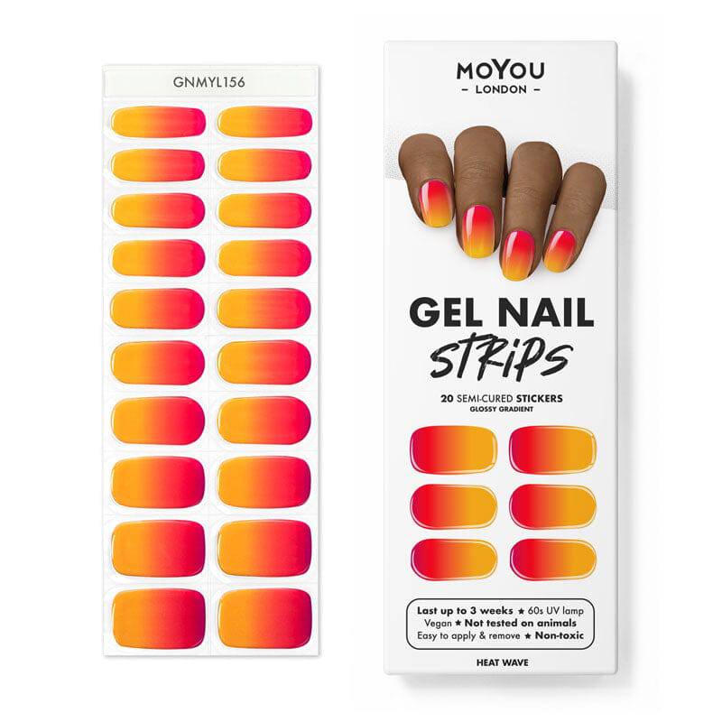 Gel Nail Strip ★ Heat Wave - MoYou London
