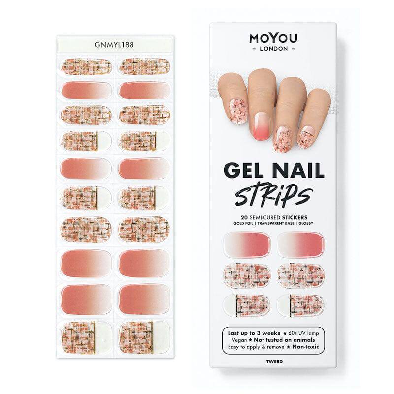 Gel Nail Strip ★ Tweed - MoYou London