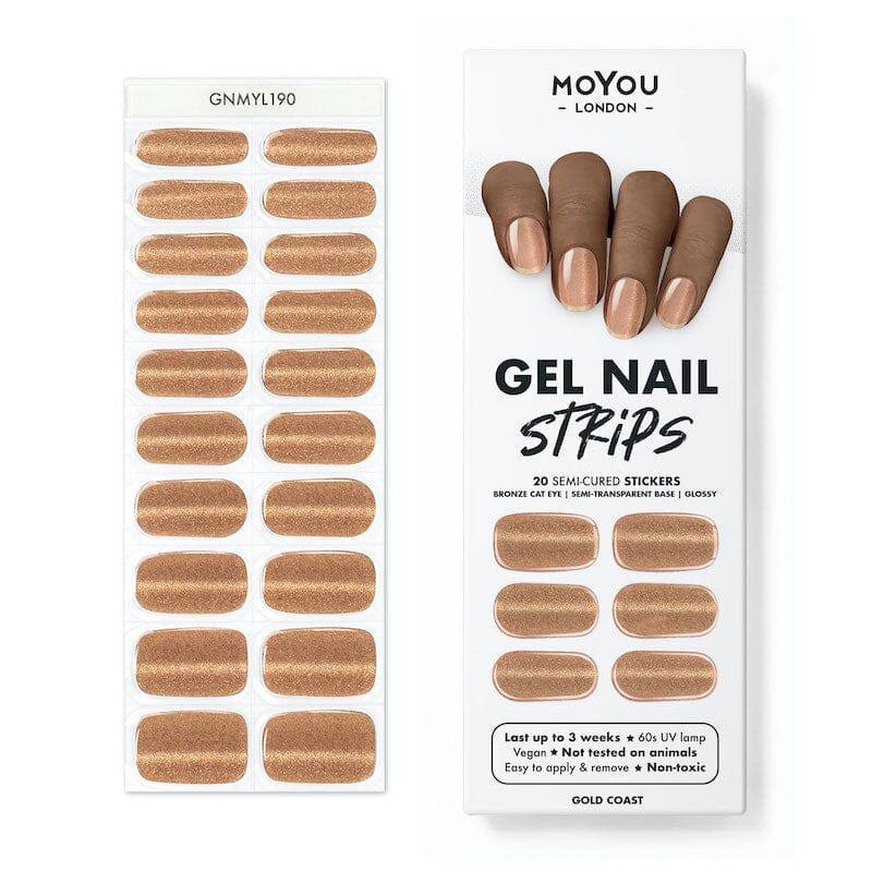 Gel Nail Strip ★ Gold Coast - MoYou London