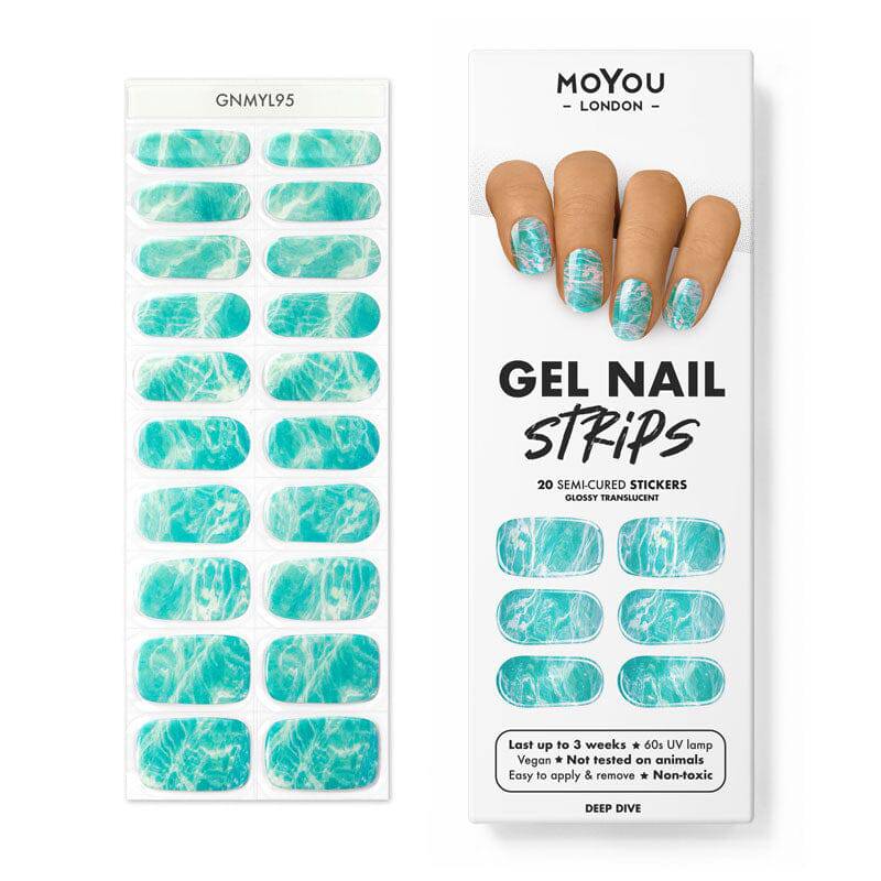 Gel Nail Strip ★ Deep Dive - MoYou London