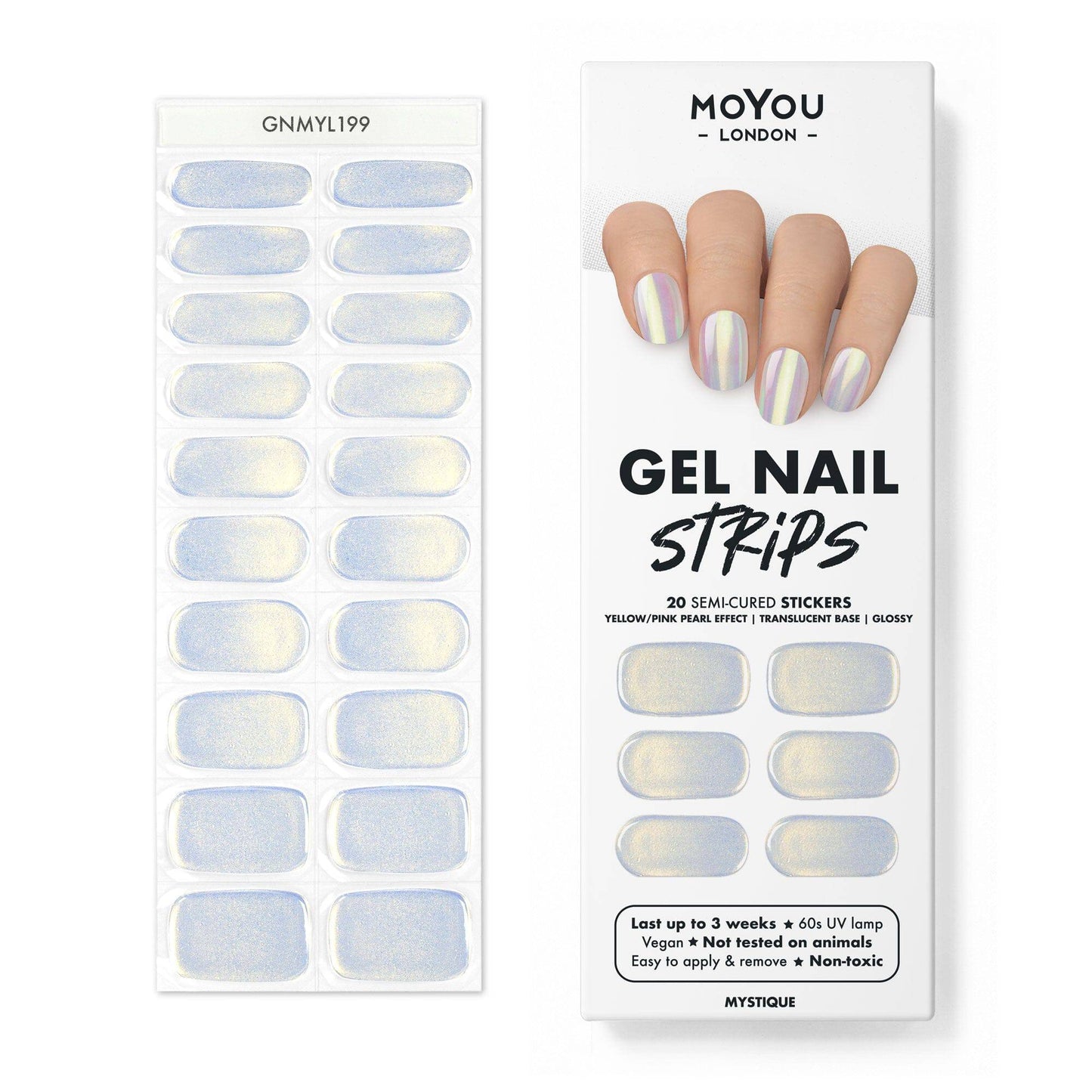 Gel Nail Strip ★ Mystique - MoYou London