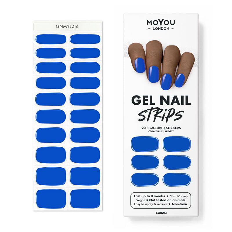 Gel Nail Strip ★ Cobalt - MoYou London