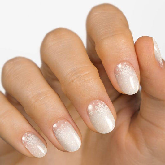 Gel Nail Strip ★ Snow Fall - MoYou London