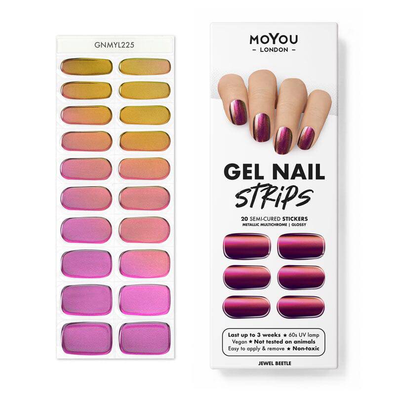 Gel Nail Strip ★ Jewel Beetle - MoYou London