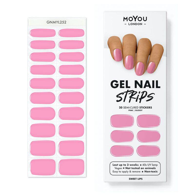 Gel Nail Strip ★ Sweet Lips - MoYou London
