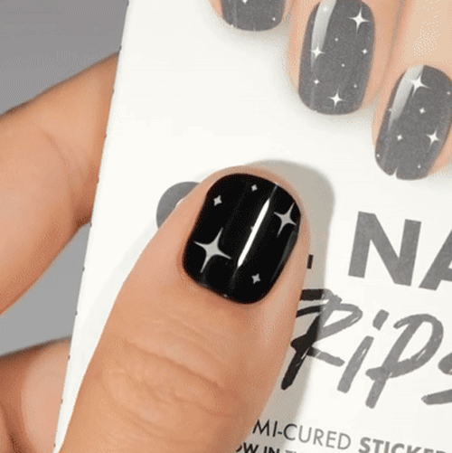 Gel Nail Strip ★ Starry Night - MoYou London