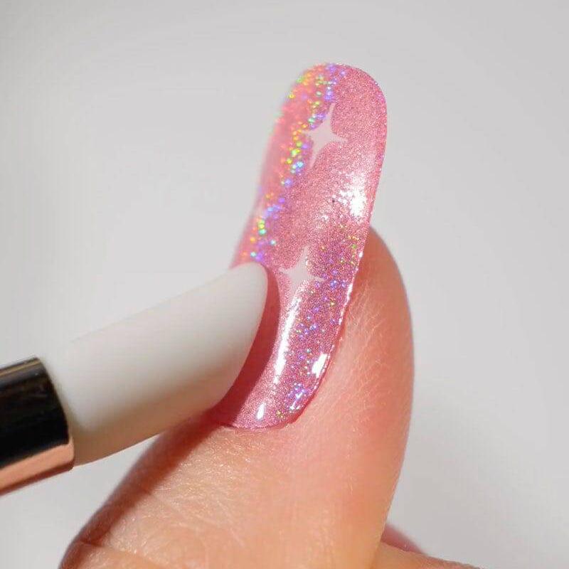 Gel Nail Strip ★ Pink Ring - MoYou London