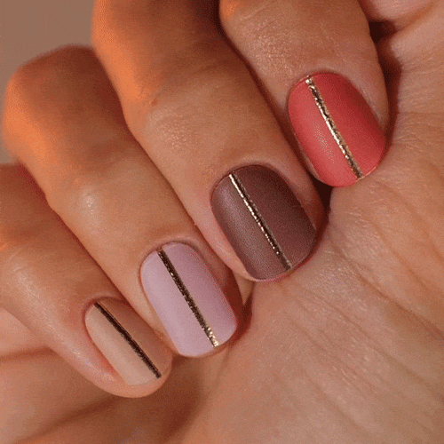 Gel Nail Strip ★ Autumn in New York - MoYou London