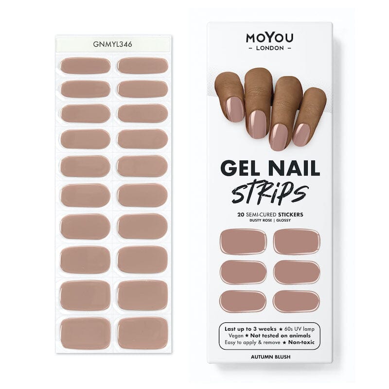 Gel Nail Strip ★ Autumn Blush - MoYou London