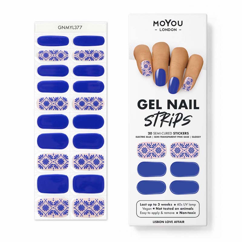 Gel Nail Strip ⭐️ ⭐️ ⭐️ Lisbon Love Affair - MoYou London