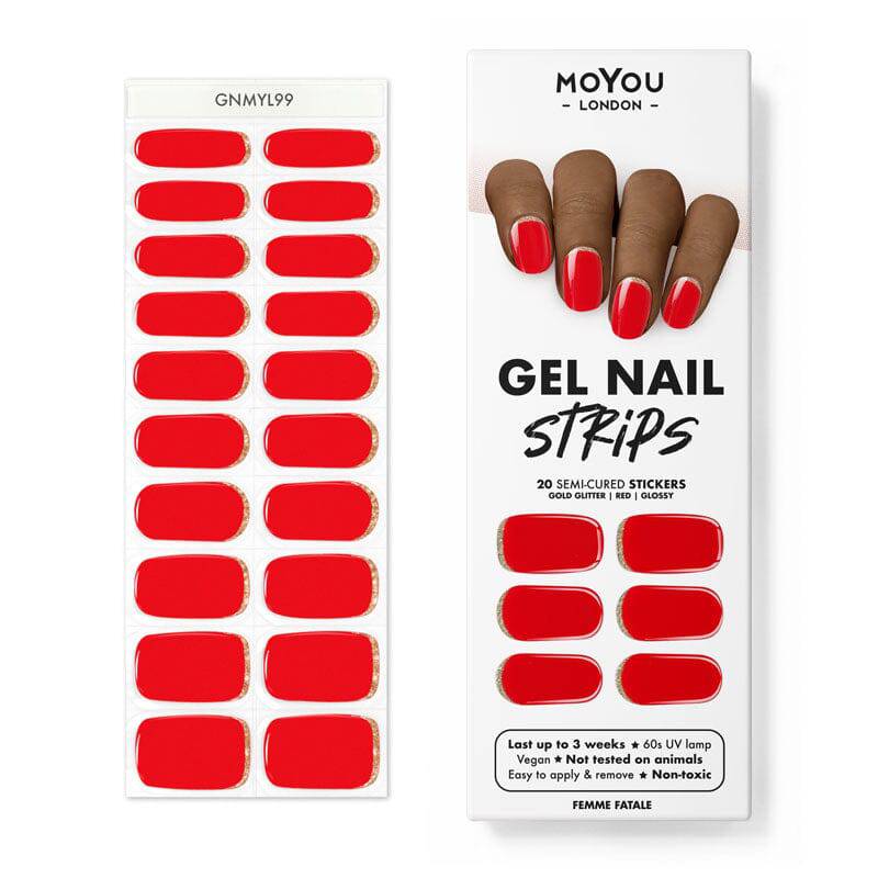 Gel Nail Strip ★ Femme Fatale - MoYou London