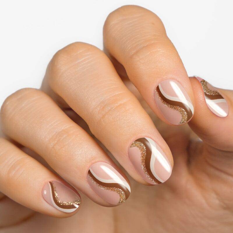 Gel Nail Strip ★ @peachinails 04 - MoYou London