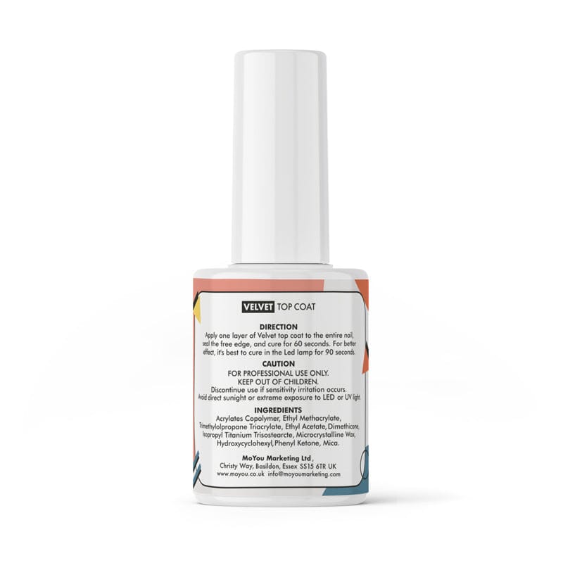 Premium Gel Polish ✦ Velvet Top Coat - MoYou London