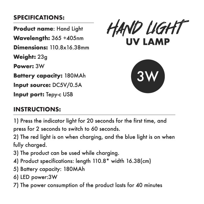 PEN LED/UV Lamp ★ Black