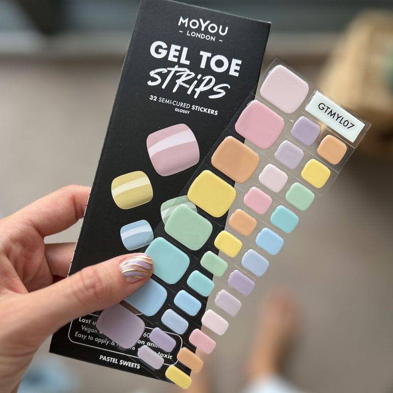 Gel Toe Strip ★ Pastel Sweets - MoYou London