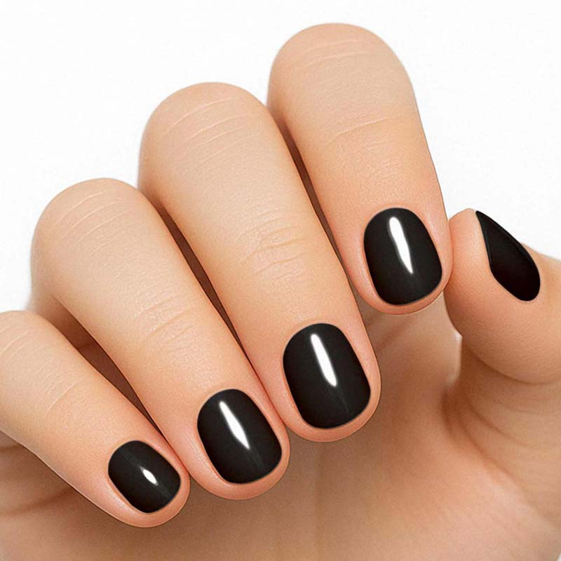 XS Nail Stickers ★ Jet Black - MoYou London